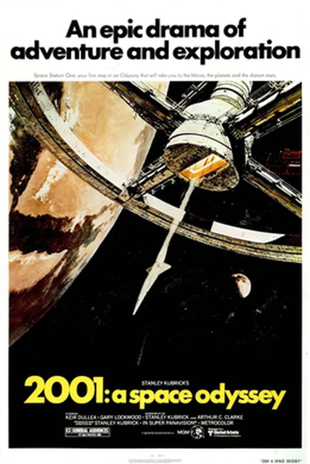 Poster or title image for 2001: A Space Odyssey / 2001太空漫游