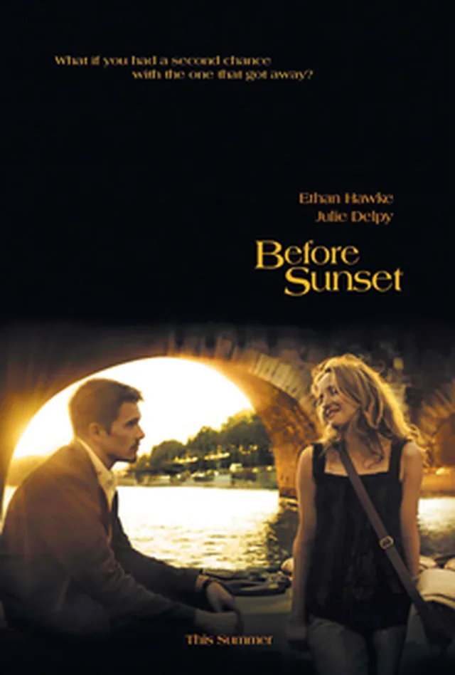 Poster or title image for Before Sunset / 爱在日落黄昏时