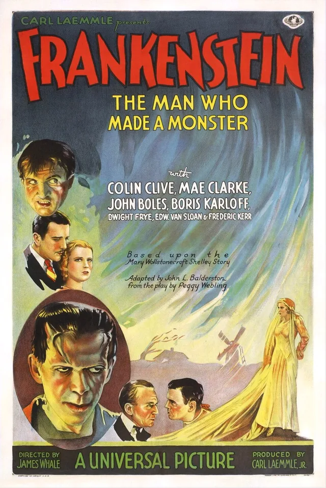 Poster or title image for Frankenstein / 科学怪人