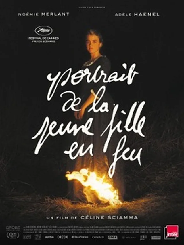 Poster or title image for Portrait of a Lady on Fire / 燃烧女子的肖像